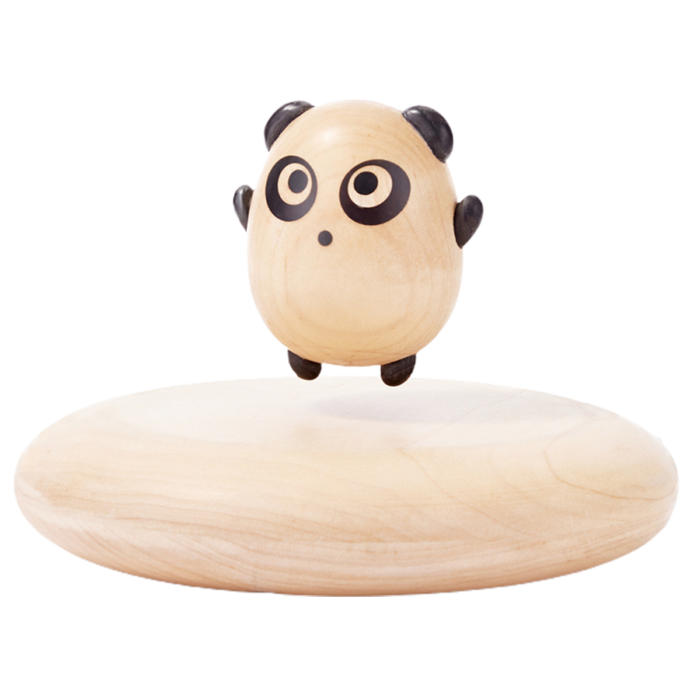 LANGTU Flying Panda Levitation Woodcarving HandMade Maple & LANGTU Store