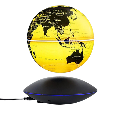 LANGTU Lamp Decor Magnetic Levitating Floating Globe World Map