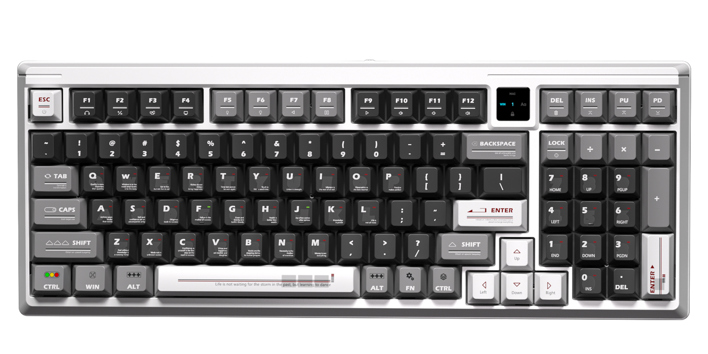 Langtu T98 Wireless Tri-Mode Efficiency And Experience Mechanical Keyboard