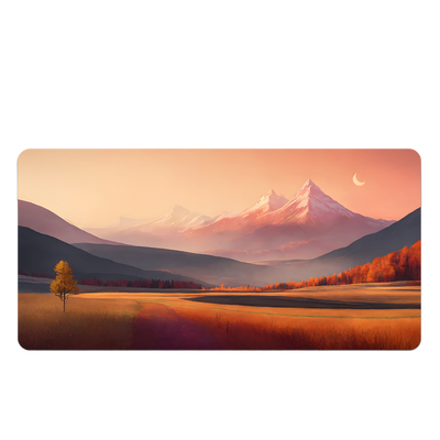 LANGTU Sunrise and Sunset Theme Office and Gaming Mouse Pad