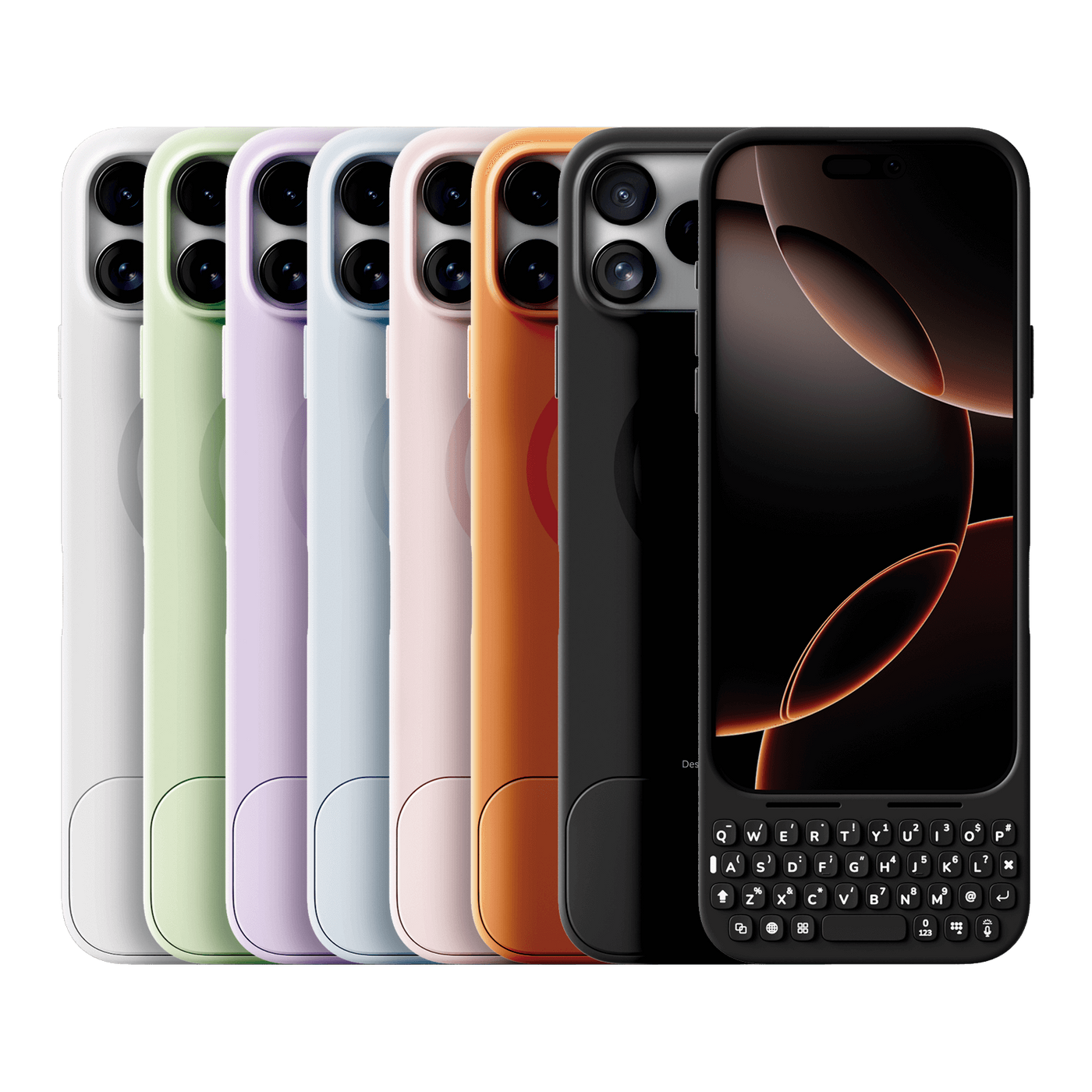 Keyboard Case for iPhone 16/17 Pro/Pro Max