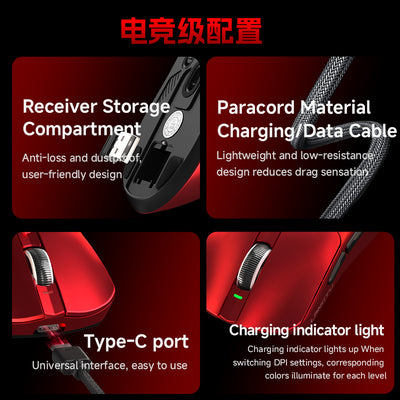 LANGTU M8 Tri-Mode Wireless Lightweight All-Around Mouse