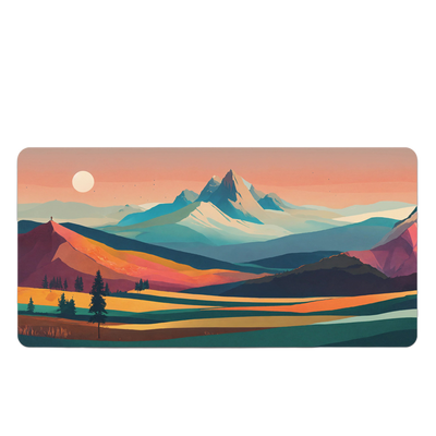 LANGTU Sunrise and Sunset Theme Office and Gaming Mouse Pad