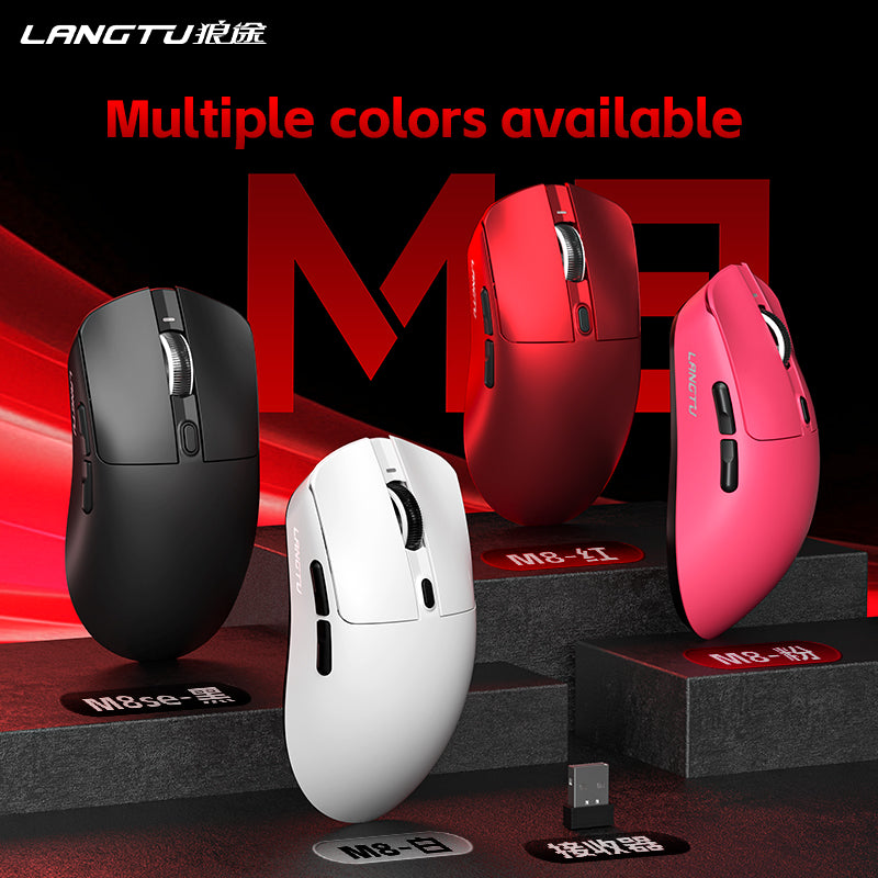 LANGTU M8 Tri-Mode Wireless Lightweight All-Around Mouse