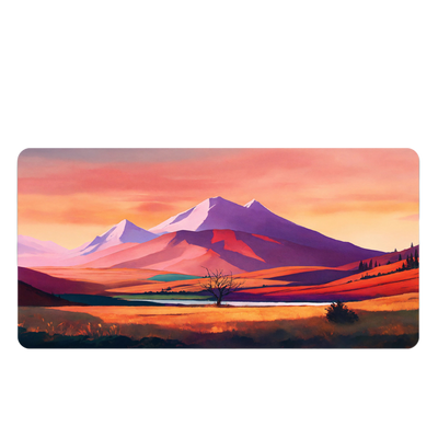 LANGTU Sunrise and Sunset Theme Office and Gaming Mouse Pad