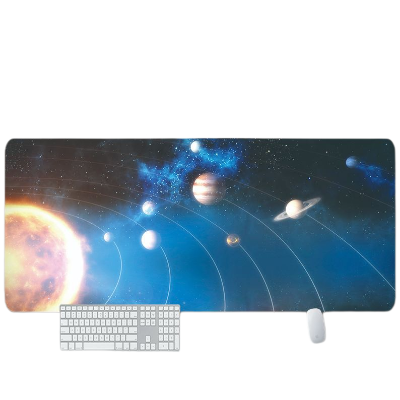 LANGTU Extended XXXL Space Themed Solar System Mouse Pad