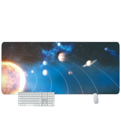 LANGTU Extended XXXL Space Themed Solar System Mouse Pad