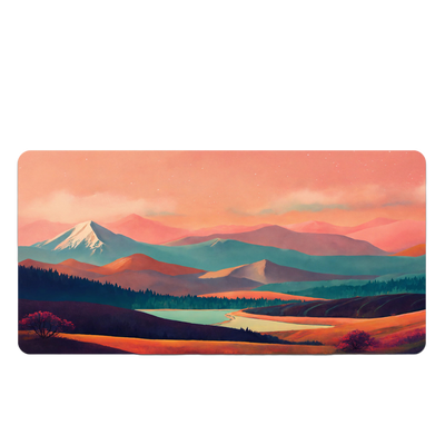 LANGTU Sunrise and Sunset Theme Office and Gaming Mouse Pad