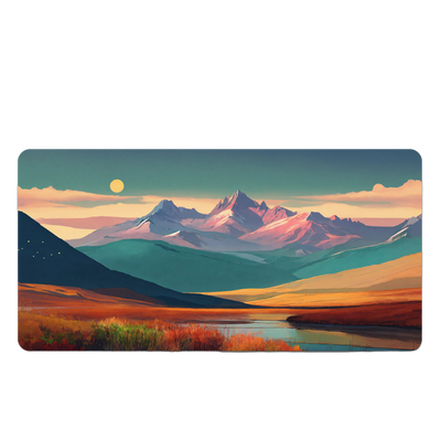 LANGTU Sunrise and Sunset Theme Office and Gaming Mouse Pad