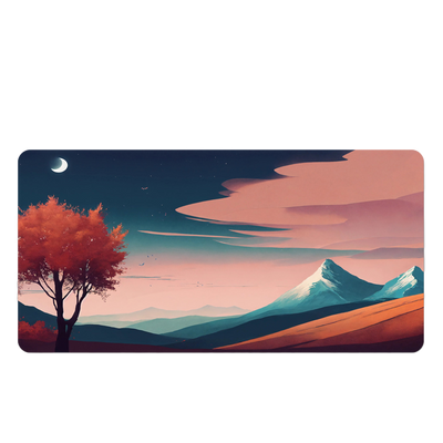 LANGTU Sunrise and Sunset Theme Office and Gaming Mouse Pad