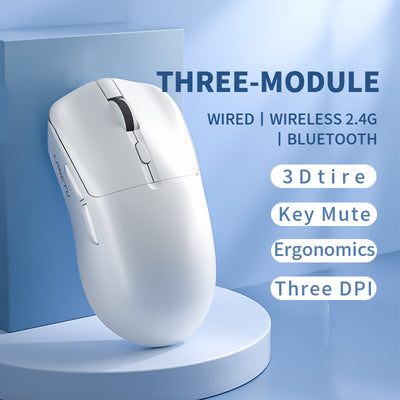 LANGTU T6 Wired Wireless TRI-MODE Silent Office Optical Mouse