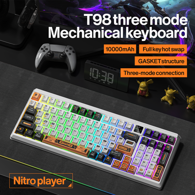 Langtu T98 Wireless Tri-Mode Efficiency And Experience Mechanical Keyboard