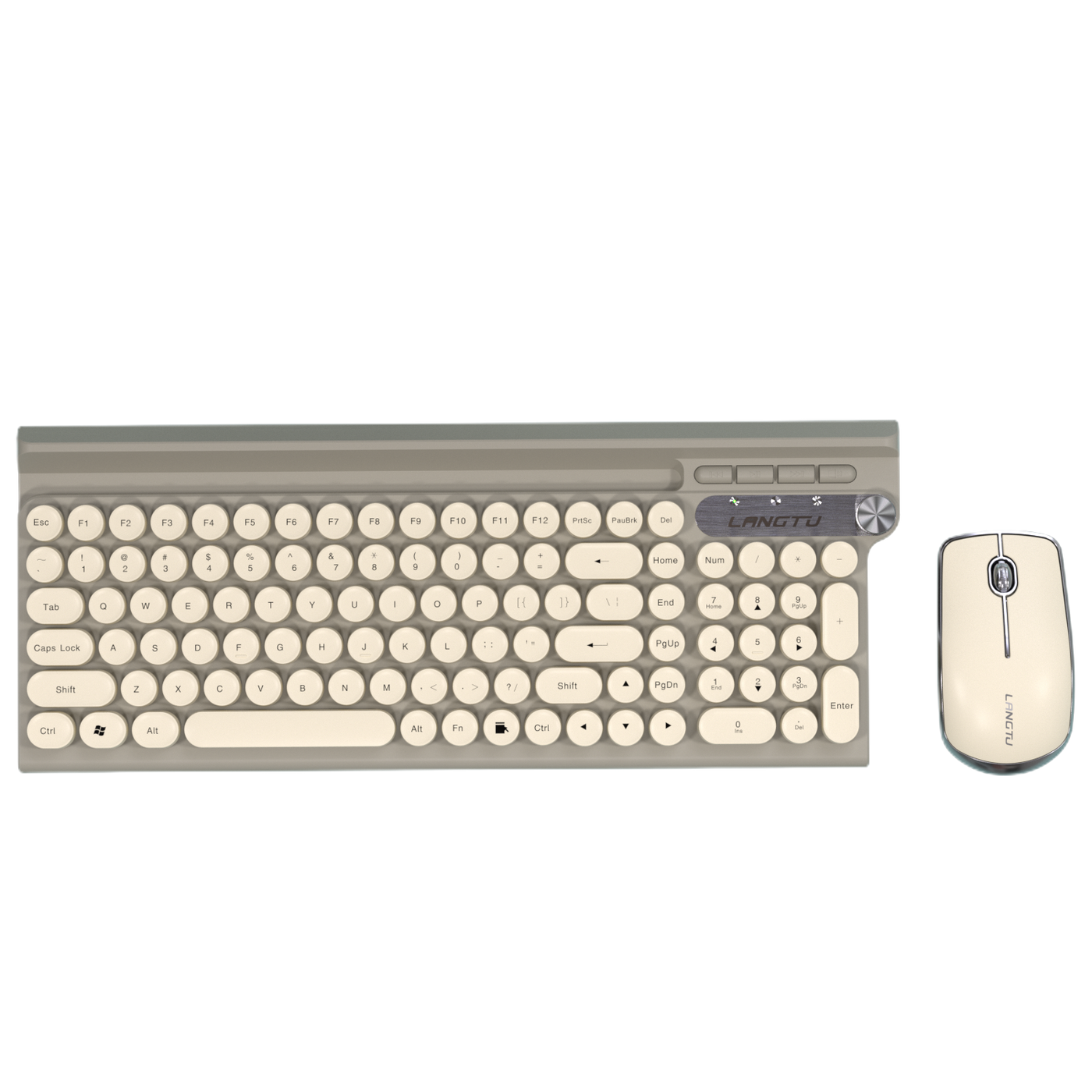 LANGTU LT500 Rechargeable Keyboard and Mouse Set