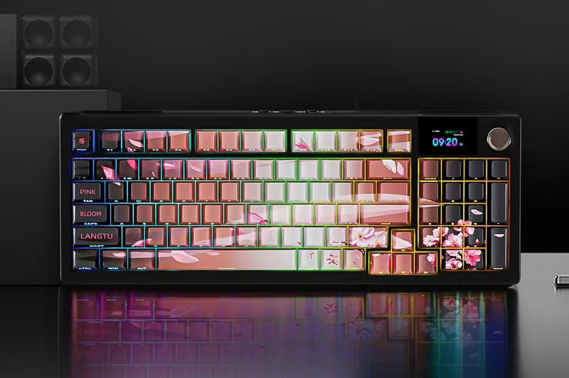 LANGTU LT95 RGB TRI-MODE CUSTOMIZABLE MECHANICAL KEYBOARD