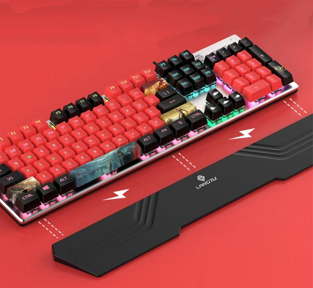 LANGTU G700 WuKong Theme RGB Metal Gaming Mechanical Keyboard