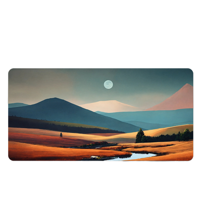 LANGTU Sunrise and Sunset Theme Office and Gaming Mouse Pad