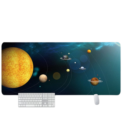 LANGTU Extended XXXL Space Themed Solar System Mouse Pad