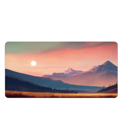 LANGTU Sunrise and Sunset Theme Office and Gaming Mouse Pad