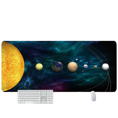 LANGTU Extended XXXL Mauspad mit Weltraummotiv ft.Solar System