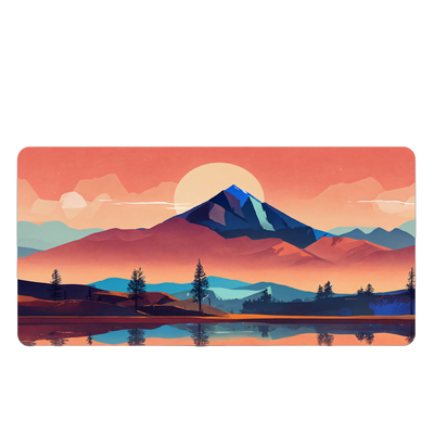 LANGTU Sunrise and Sunset Theme Office and Gaming Mouse Pad