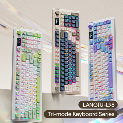 LANGTU L98 RGB TRI-MODE HIGH-END GAMING OFFICE KEYBOARD