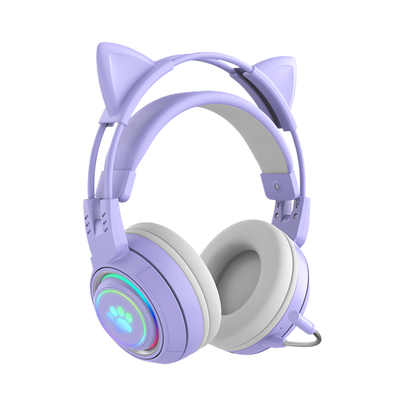 LANGTU T25 Cute Animal Ears Wireless Bluetooth Gaming Headset