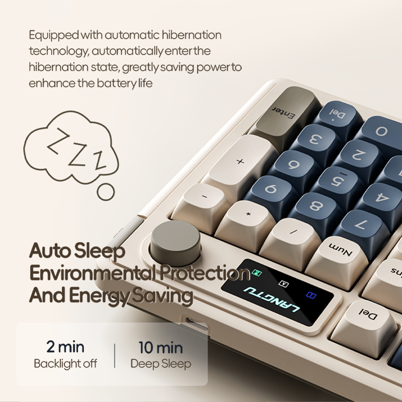 LANGTU L98 RGB TRI-MODE HIGH-END GAMING OFFICE KEYBOARD