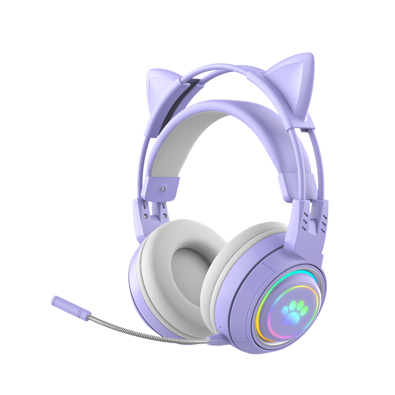 LANGTU T25 Cute Animal Ears Wireless Bluetooth Gaming Headset