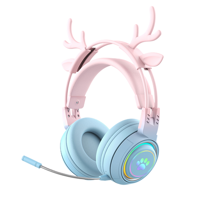 LANGTU T25 Cute Animal Ears Wireless Bluetooth Gaming Headset