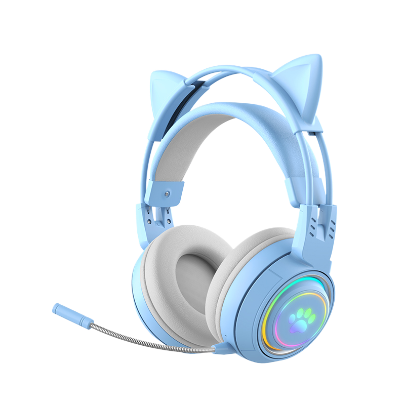 LANGTU T25 Cute Animal Ears Wireless Bluetooth Gaming Headset