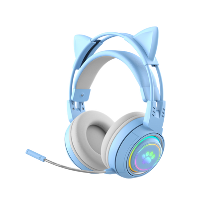 LANGTU T25 Cute Animal Ears Wireless Bluetooth Gaming Headset