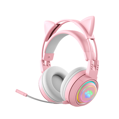 LANGTU T25 Cute Animal Ears Wireless Bluetooth Gaming Headset