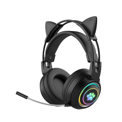 LANGTU T25 Cute Animal Ears Wireless Bluetooth Gaming Headset