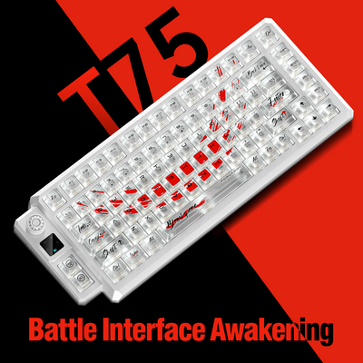 LANGTU T75 HIGH-END RGB TRI-MODE GAMING AND OFFICE MECHNICAL KEYBOARD