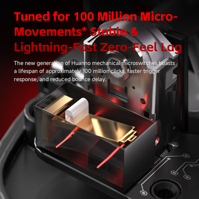 LANGTU M8 Tri-Mode Wireless Lightweight All-Around Mouse