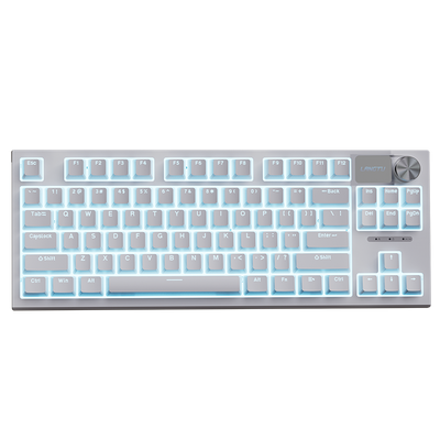 LANGTU LT84 RGB Wired Wireless Tri-mode Gaming And Office Mechanical Keyboard