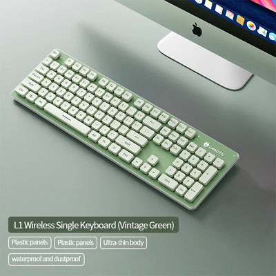 LANGTU L1 full metal panel membrane keyboard