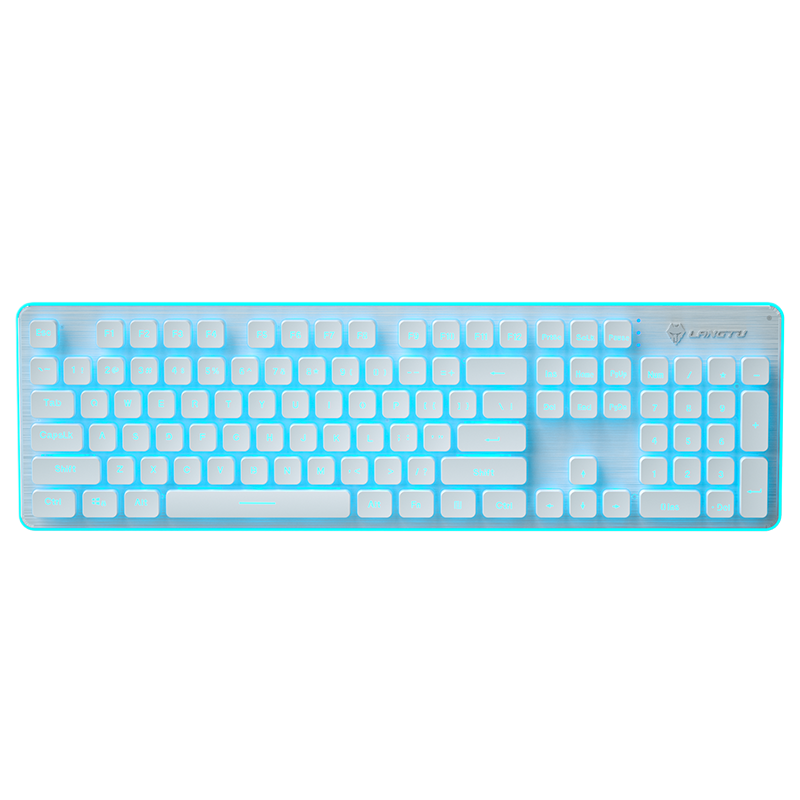 LANGTU L1 full metal panel membrane keyboard