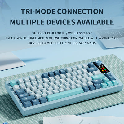 LANGTU LT75 RGB Tri-Mode Gaming Mechnical Keyboard