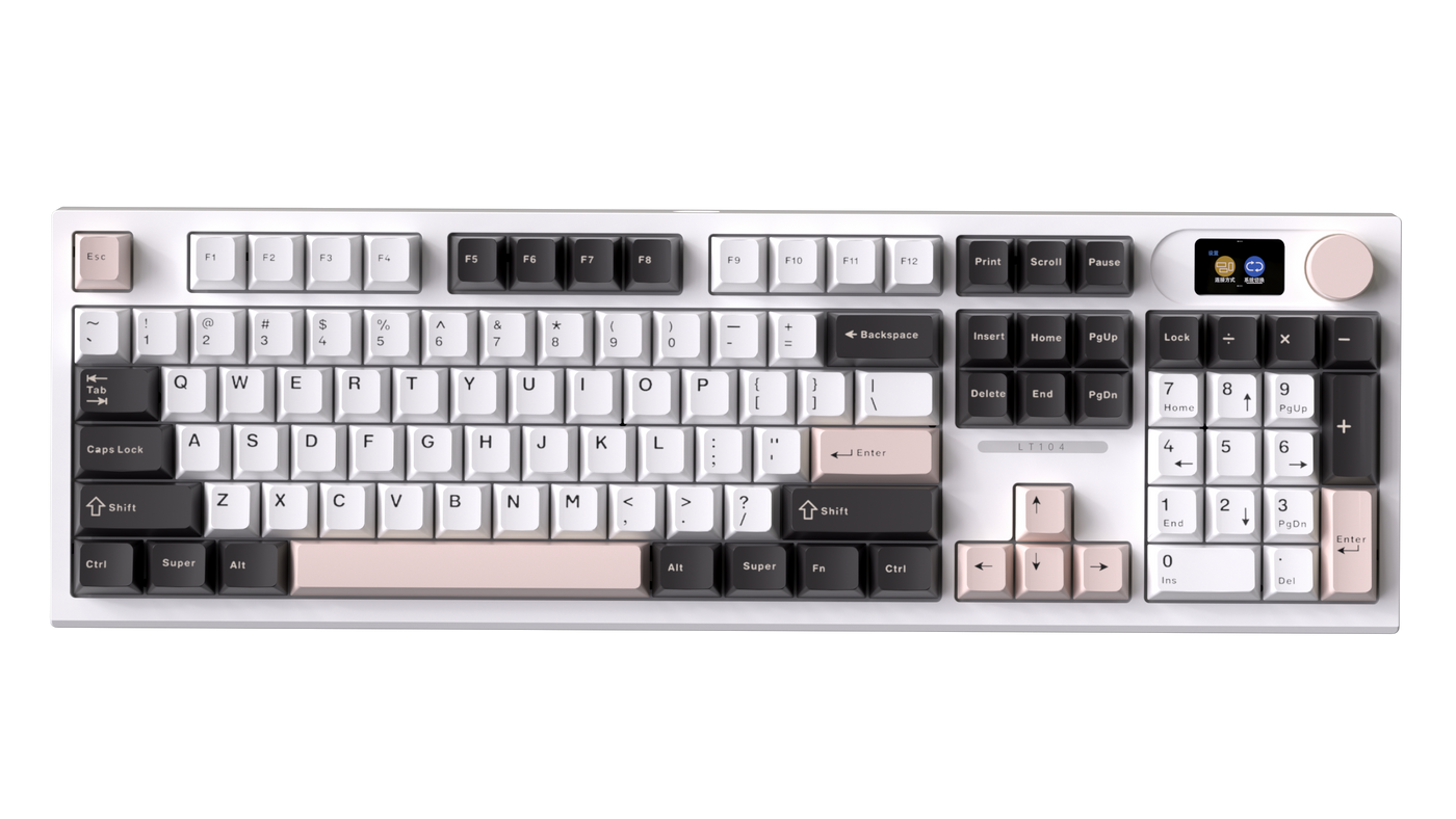 LANGTU LT-104 RGB Tri-mode Mechanical Gaming Keyboard
