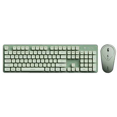 LANGTU LT600 Bluetooth backlit full metal panel membrane keyboard Mouse Set