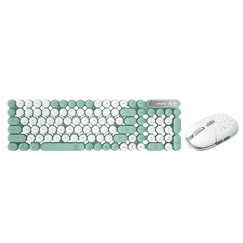 LANGTU OG102 RGB Tri-mode Hollow Keyboard and Mouse Set