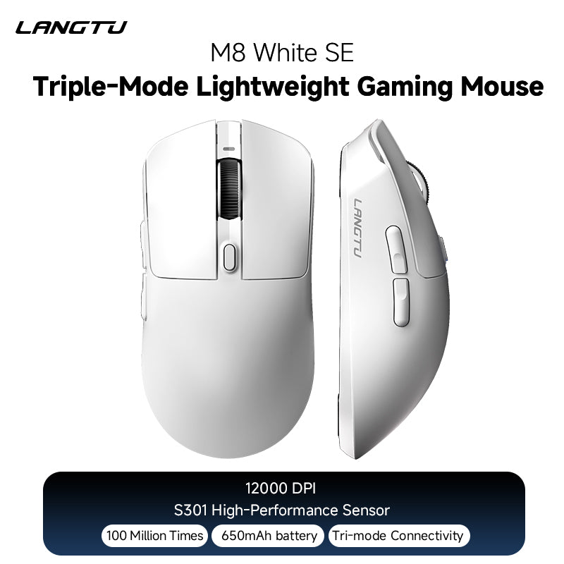 LANGTU M8 Tri-Mode Wireless Lightweight All-Around Mouse