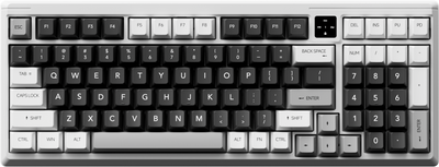 Langtu T98 Wired Hot Swap Game Office Mechanical Keyboard （White Ice Blue）