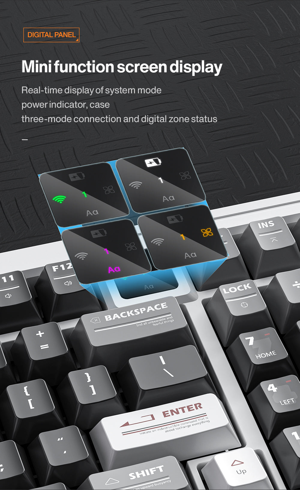 Langtu T98 Wireless Tri-Mode Efficiency And Experience Mechanical Keyboard