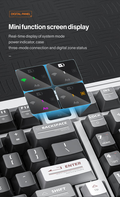 Langtu T98 Wireless Tri-Mode Efficiency And Experience Mechanical Keyboard
