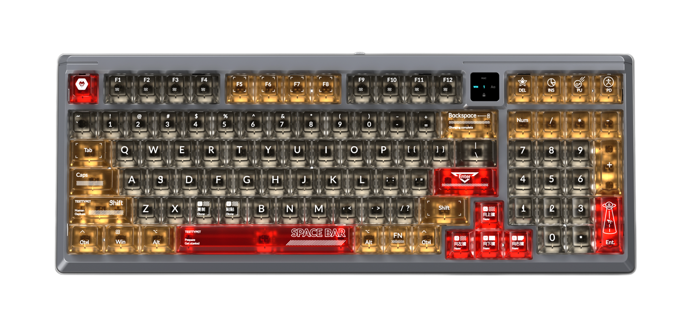 Langtu T98 Wireless Tri-Mode Efficiency And Experience Mechanical Keyboard