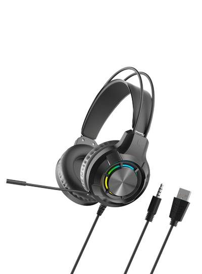 LANGTU SY-G45 Gaming Headset RGB Lighting Wired Headphones