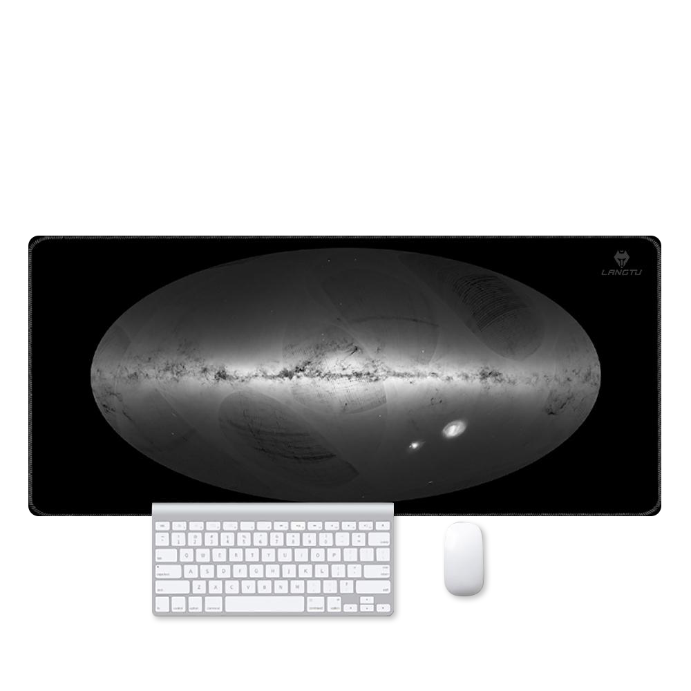 LANGTU Space Themed Extended Non-Slip Gaming Mouse Pad