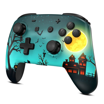 LANGTU Store EasySMX Switch Wireless Pro Controller/Remote/Gamepad for Switch/Switch Lite with Joysticks, Turbo, Motion Control, Dual Vibration, Wakeup and Screenshot Functions ft. Halloween